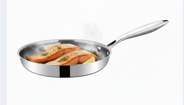 Stegepande i rustfrit stål med non-stick-belægning, bikageformet, Ø28 cm induktion 1252