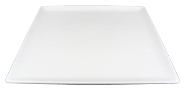 Posliinilautanen Neliö - 6 kpl Vit 5640