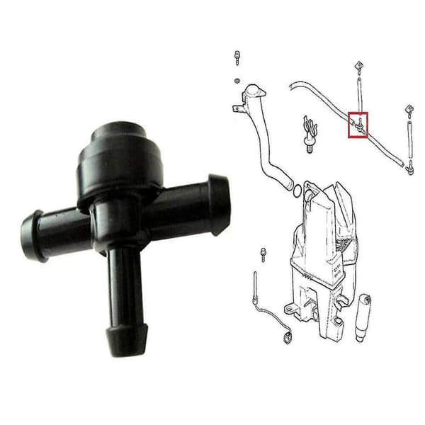 Windshield Washer Valve T Compatible With Volvo C30 C70 S40 S60 S70 9178895 High Quality