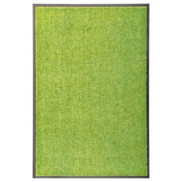 vidaXL Dørmåtte vaskbar grøn 60x90 cm Grön green