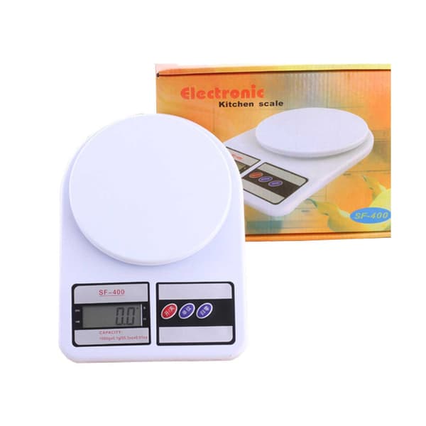 Digital Kitchen Scale Letter Scale Precision Scale 1kg/1g Cooking White white