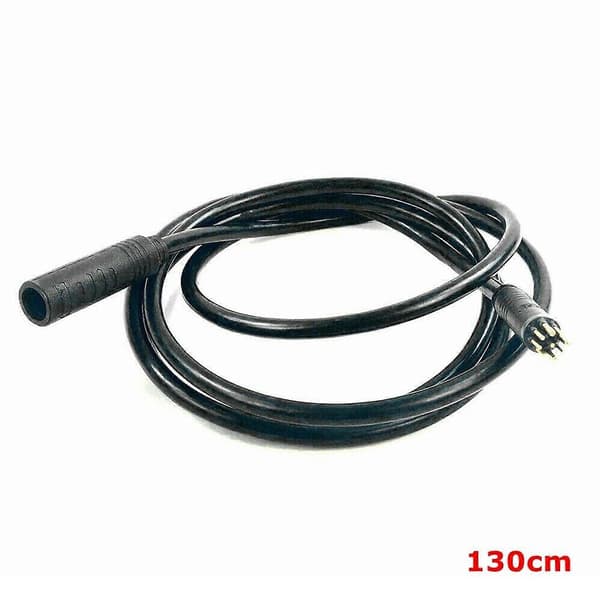 130cm 9-Pin E-bike Motor Cable Electric Bicycle Female Extension Cable for Bafang