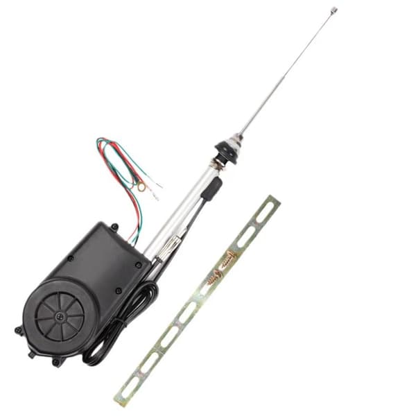 Fully Automatic Electric Antenna, Car FM AM Radio Antenna Mounting Kit K