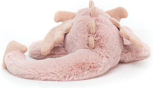 Rose Dragon soft toy, small 50 cm - mythical plush toy - classic children's gift-FX-