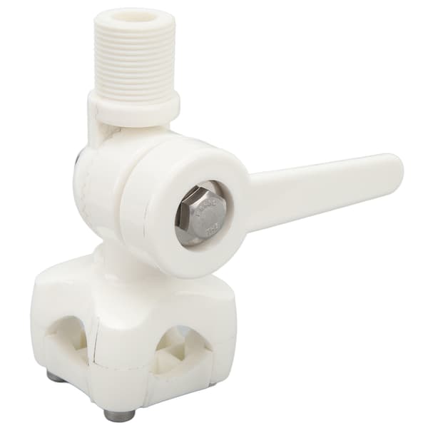Boat Nylon Antenna Base Mount Marine Deck 180 Degree Adjustable Mounting Base Bracket