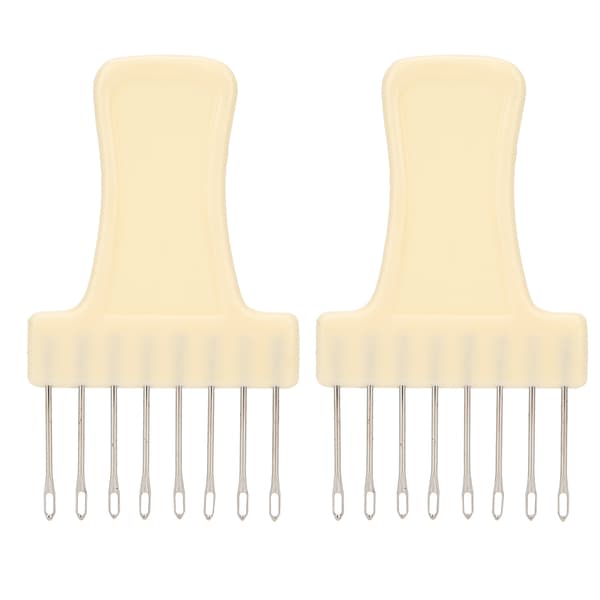2 Pcs Knitting Machine Transfer Comb 8 Needles for Brother KH260 KH230 KH270 SK151 SK155
