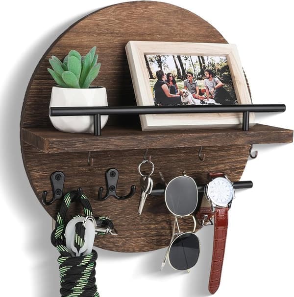 Storage Rack - Key Storage Rack - Wall Mounted Storage Rack - Decorative Wall Shelf