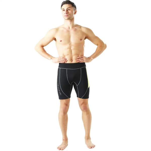 2mm Neoprene Shorts for Men Aqua Aerobics Wetsuit Pants Sport Wetsuit Pants