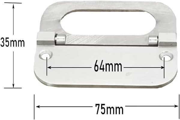 Invisible Handles 4 Pcs Steel Set Screw Invisible Handles F