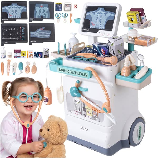 Lasten lääkärisetti vaunuilla, EKG, 26 osaa
