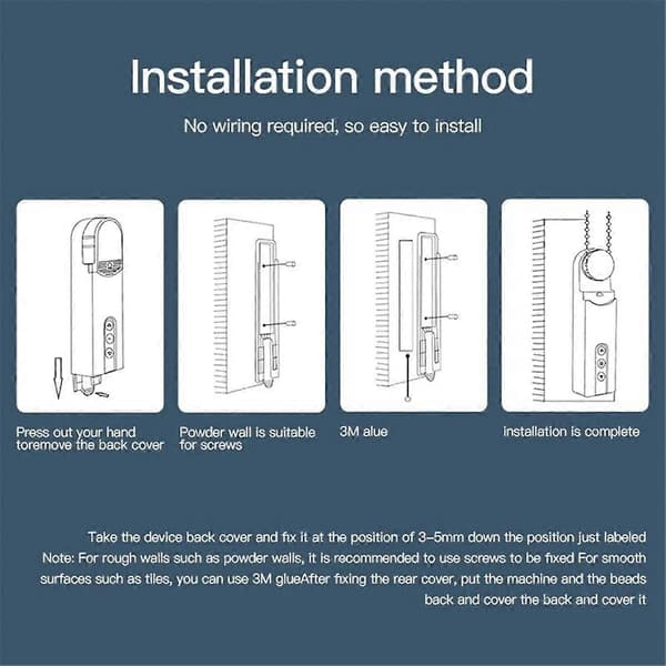 Tuya Smart Blind Motor Wifi Automatic Electric Roller Blind