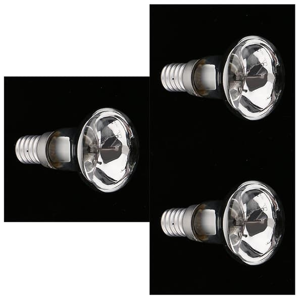 3x R39 SES E14 Klar Reflektor Spotlight Lavalampe Pære Liten Skrue 25W