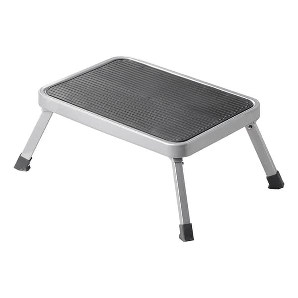 Single-step foldable for caravan/motorhome