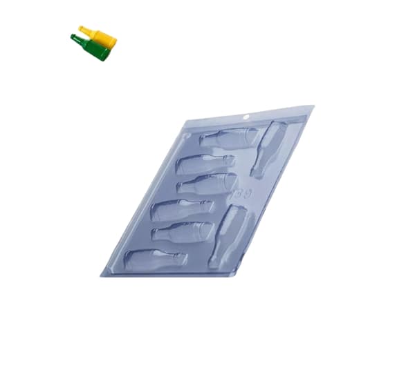 Pralinform Flaske Sjokoladeform - Porto Formas 139 Transparent transparent