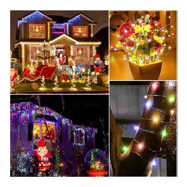 Fairy Lights Remote Control Copper Wire USB String Lights 10m 100 Color Lamps