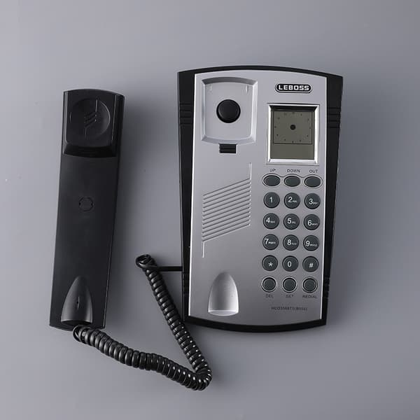 Kablet telefon Liten hjemmetelefon Fasttelefon med nummerpresentasjon