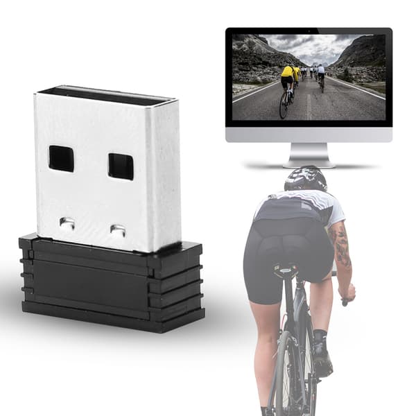 ANT USB-sender/modtager kompatibel med Garmin cykelcomputer cykling (trådløs)