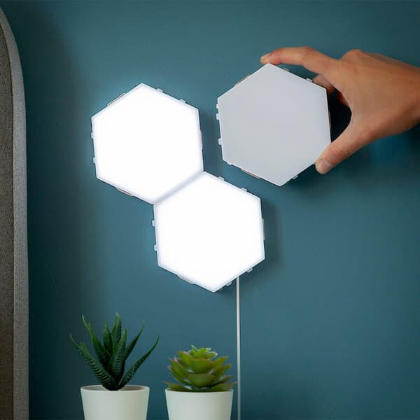 Skab stemning med smarte LED-paneler! Vit white