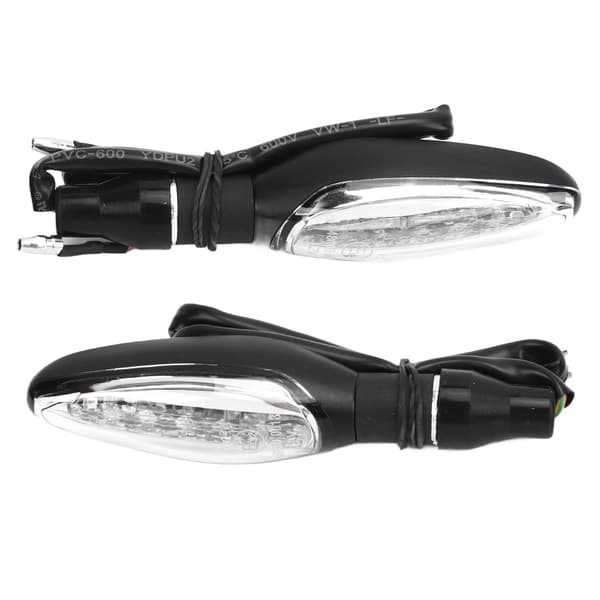 2 stk 12V Motorcykel Blinklys Flydende Lys Rav Vandtætte Blinklys Indikatorlys Universal Pasform til Motorcykel ATV