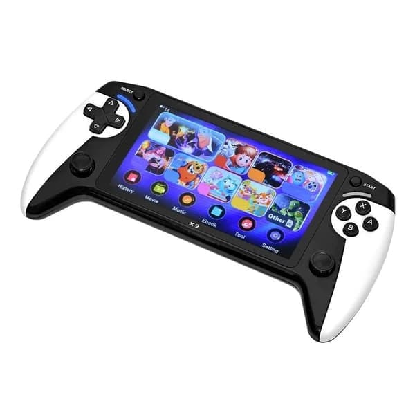 X9 5.5\" Handheld Player, Portable Classic Retro Console, 8GB, for Kids & Adults