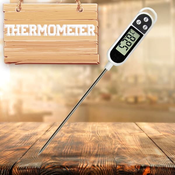Digital mat- og kjøtttermometer med sonde, kompatibel med Braun, matlagingsverktøy