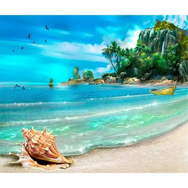 ##/30x40cm Voksne Børn 5D DIY Diamantkunstmaleri Sæt - Bor##/
