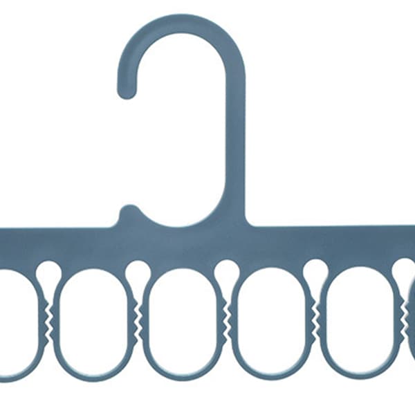 9-Hole Clothes Hanger - Dark Blue