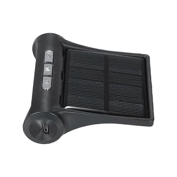 Solar TPMS Trådløst dæktryksovervågningssystem til bil med 4 eksterne sensorer