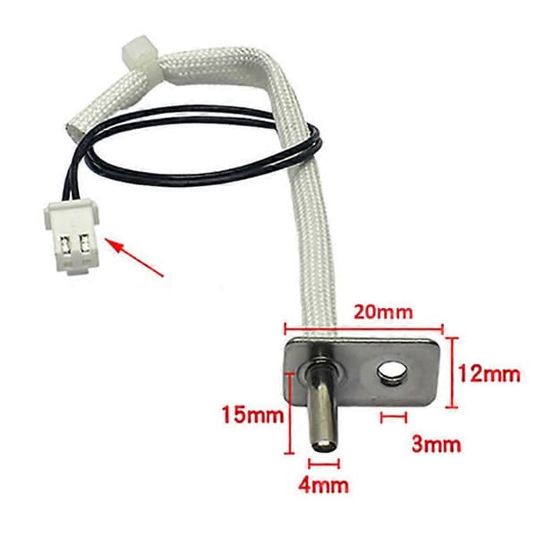 100K-200K termostat til frituregryde NTC temperatursensor sonde frituregryde reservedele