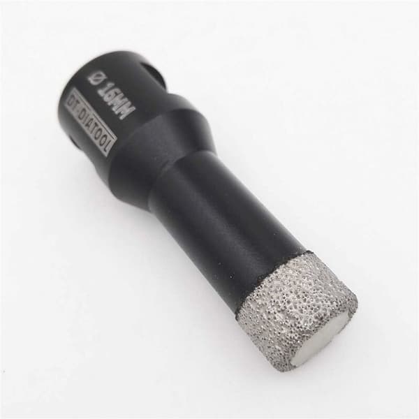 TRIOM Diamantbor 2 stk. 16 mm Hulsav til tørboring af fliser, porcelæn, marmor, keramik, granit