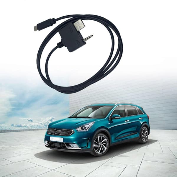 Til Kia Hyundai AUX USB C-kabel 3,5 mm Jack Musiklyd Opladningskabel Til iPhone 15