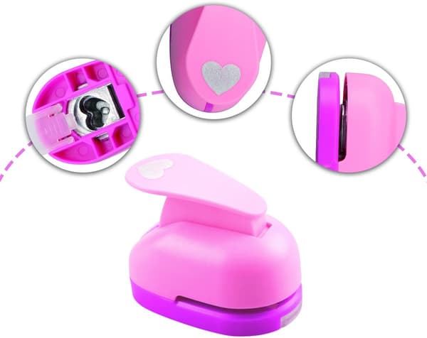Creative Punch - Heart - Shaped - Heart Punch - Mini Paper Punch - DIY Gift Card Punch