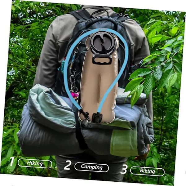 Insulation Sleeve for Hydration Bladder Hose, Neoprene Protector for Water Bladder for Hiking, Camping, and Outdoor Use (FMY)