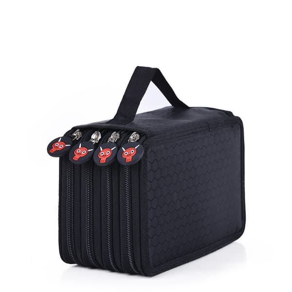 Sketch Pencil Case Shockproof And Drop-proof 72-Hole Pencil Case Purple