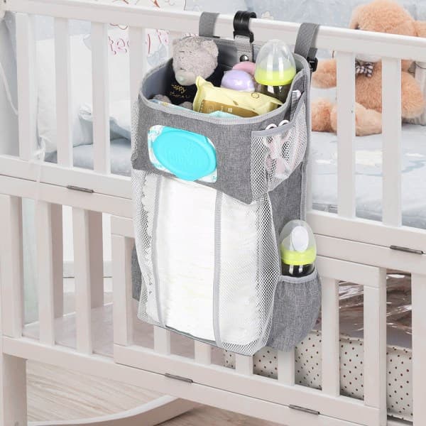Baby hængende opbevaringstaske ble ble organizer tremmeseng