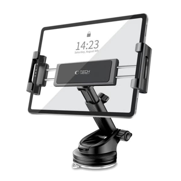 Tech-Protect V4 Holder Tablet Bilmontering Instrumentbræt - Sort