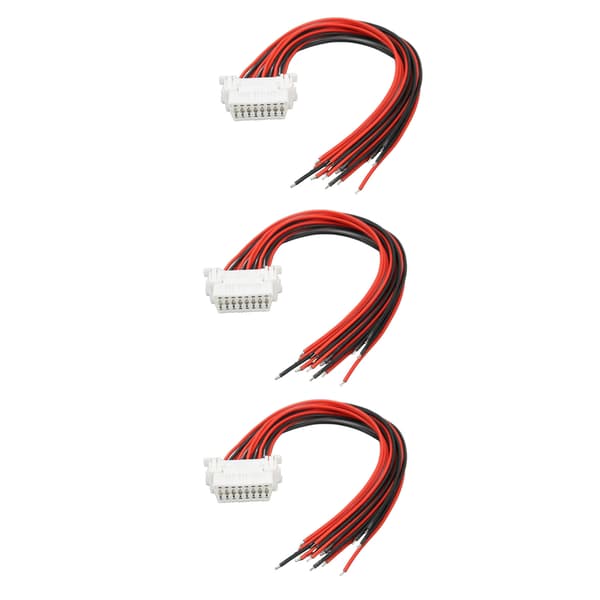 3 Pcs OBD2 Extension Cable 30cm Female Connector 16 Pin Vehicle Diagnostic Interface J1962