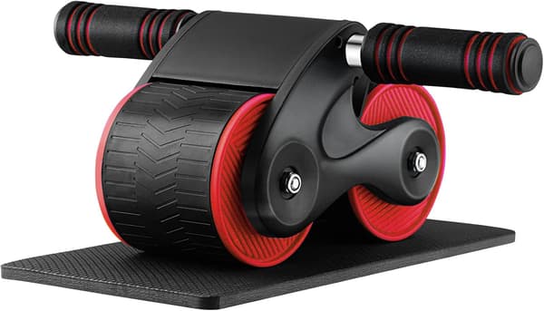 2023 New Abdominal Wheel, Wheel Roller Home Abdominal Trainer Blue/Red Ab Wheel