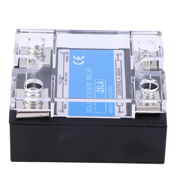 BERM Solid State Relæ Enkeltfase 4~20mA Strømtype Spændingsregulator 0~250VAC BERM-25LA