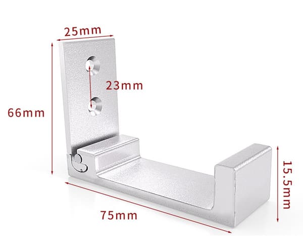 st - Taitettavat seinäkoukut - 6,7*7,5*2,5 cm - Vaatekoukku - piilotettavat vaatekoukut - raskaat