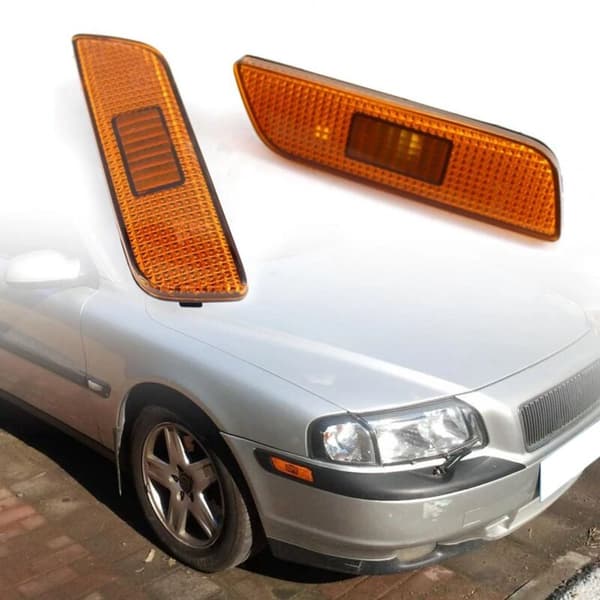 Side Marker Blinkers for Car Bumper, for S80 1999-2006 9188263 9188264