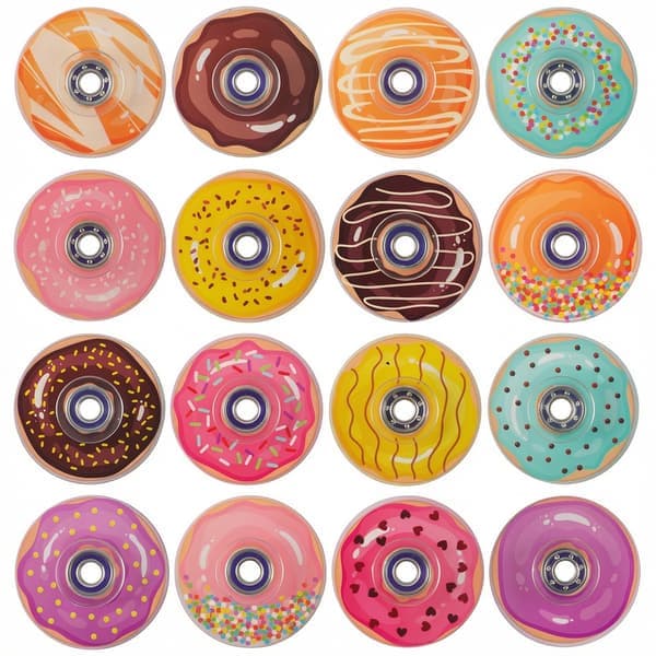 10-pack Fidget Spinners - Mini Fidget Spinner-leksaker, lämpliga för barn och tonåringar. Färgerna väljs slumpmässigt.