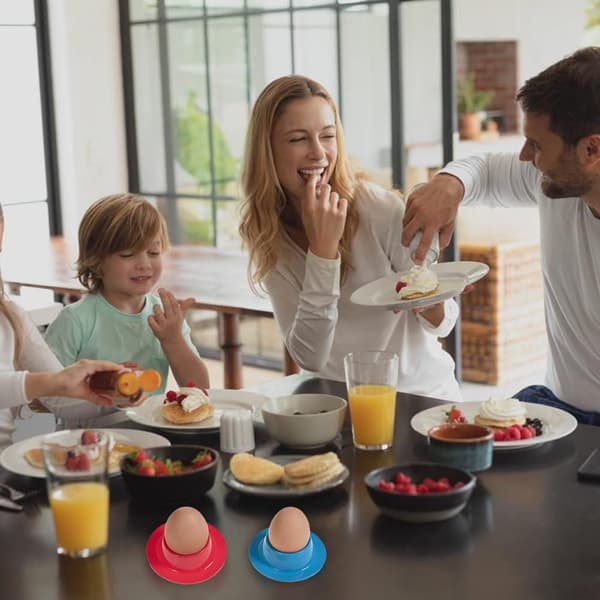 Eggkopp Eggkopp Silikon Eggkopp Bærbar Eggkopp Kreativ E