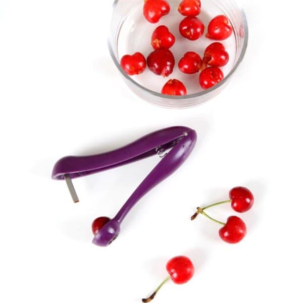 Cherry and Olive Pitter - Purple Purple