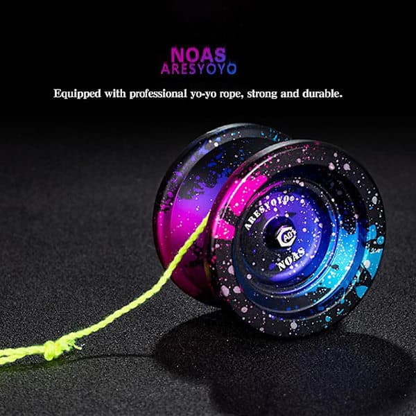 Yo-yo Konkurrence Aluminiumlegering Metal Yo-yo Spil Responsiv Yoyo Legetøj Børn Gave [GL] A A A