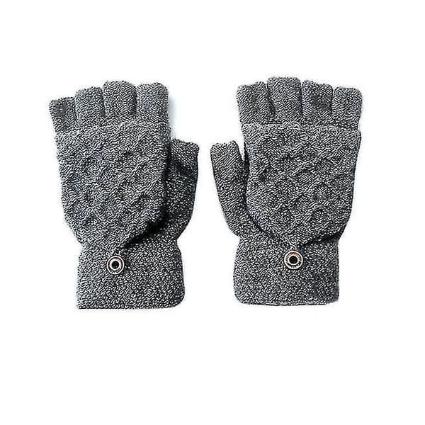 Vinteroppvarmede hansker, hel- og halvfinger, USB-oppladbare, justerbar temperatur
