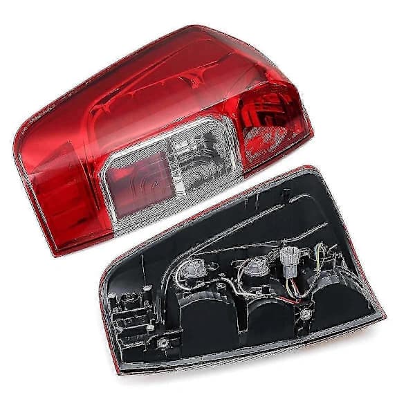 Left Rear Brake Light for Navara NP300 D23, Rear Taillight with Wiring Harness Warning Lamp 2015-2019 Model Red
