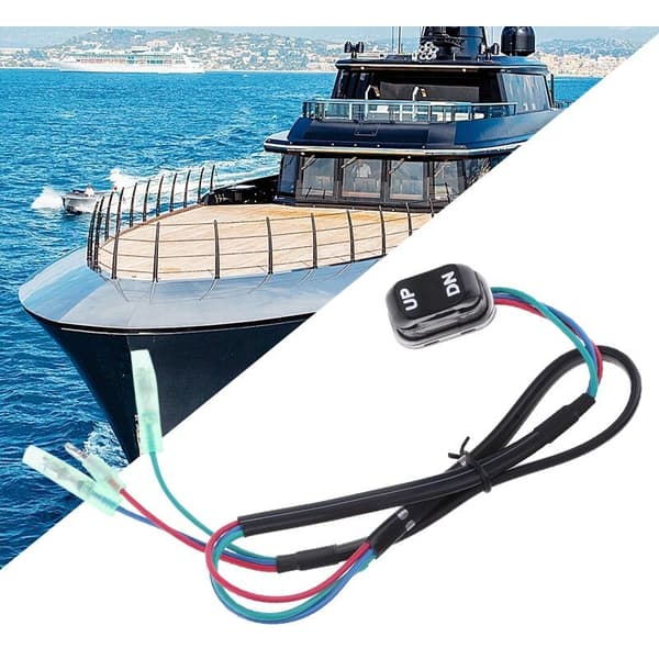 Boat Engine Trim and Tilt Switch Assembly for Outboard Remote Control 4-Stroke Engine 703-82563-02-00 703-82563-01