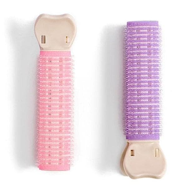 Volumizing Hair Rollers with Root Clips Compatible with Fluffy, Instant Heat-Free Curls