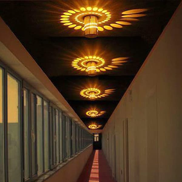 3 watt LED-væglampe, aluminium væglampe, badeværelseslampe, moderne